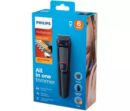 Philips Multi Body Groomer series 3000 6-in-1, Face MG3710/33