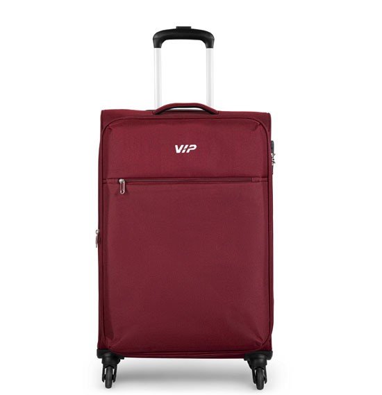 VIP Tivoli 59cm 4 Wheel Cabin Size Trolley Red TIVOLI59RD