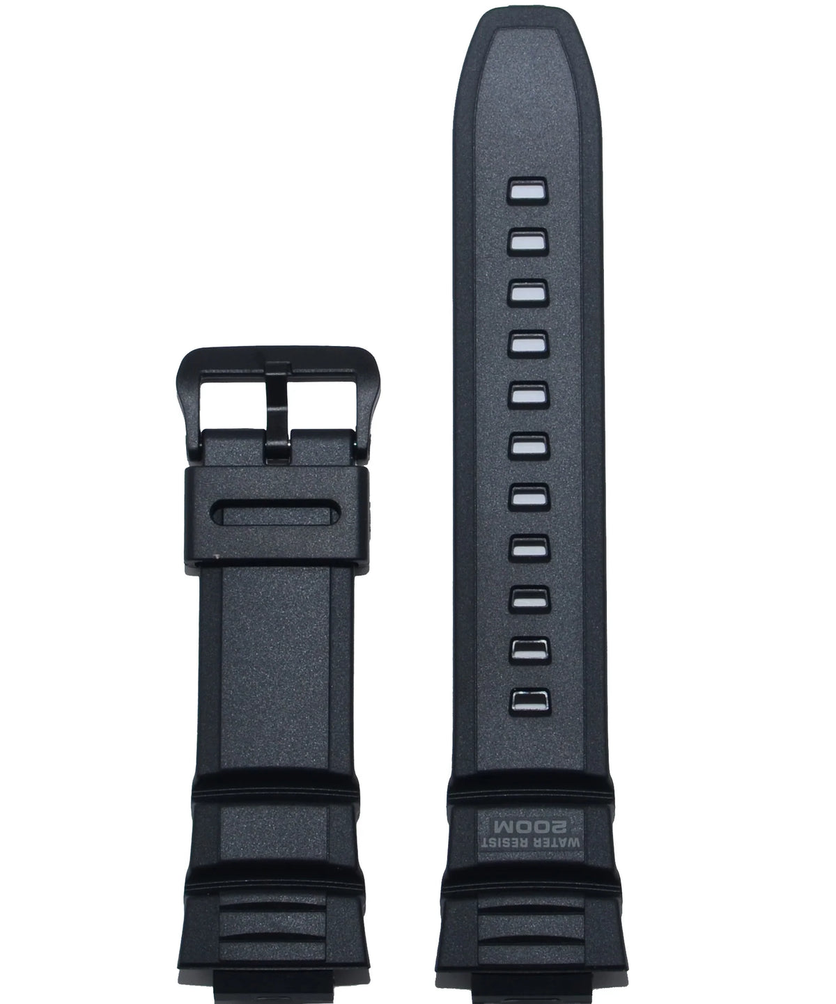 Casio Resin Band Watch Strap 28mm Original Army Green CST10557820