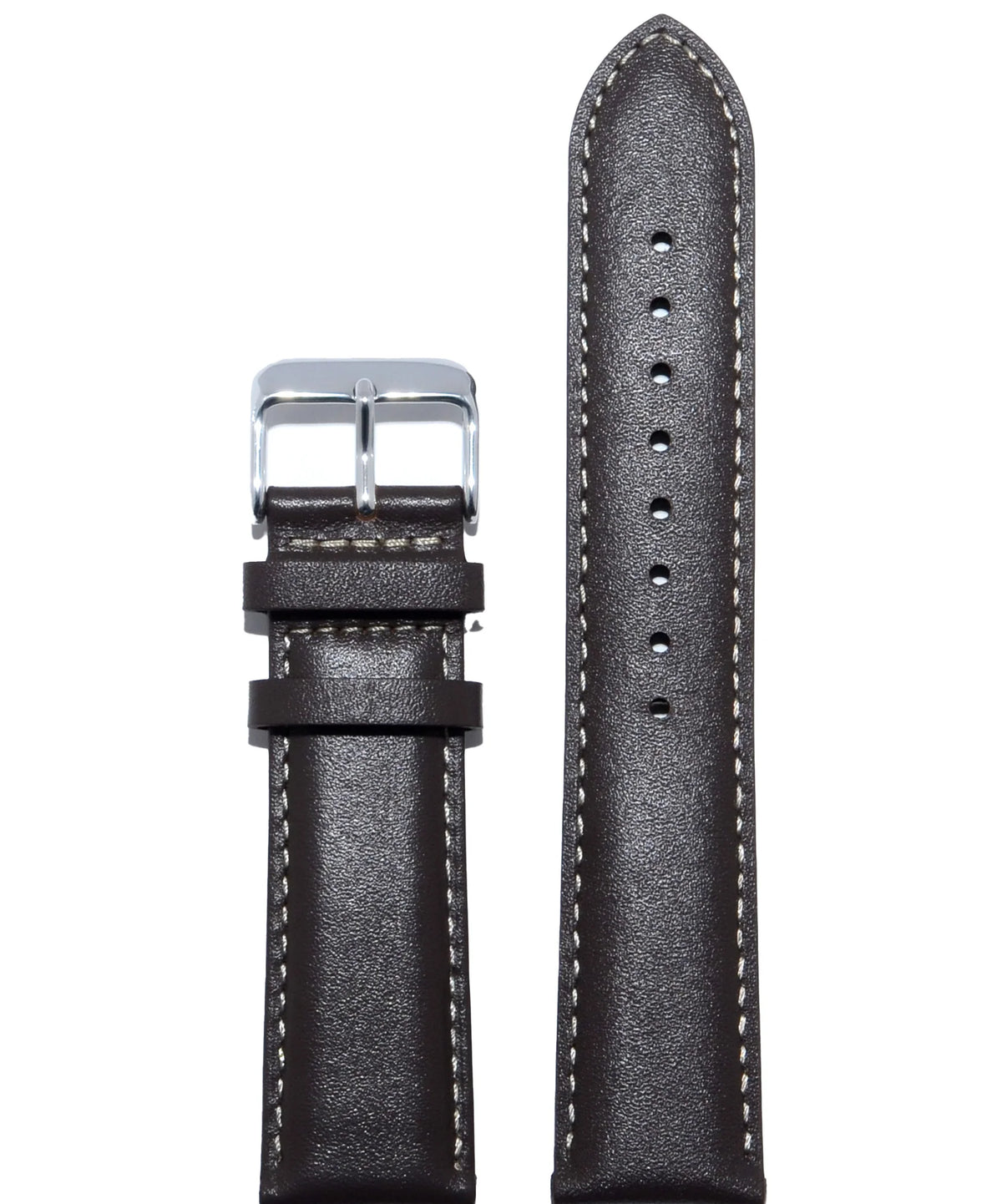 Casio Leather Band Watch Strap 31.5mm Original Dark Brown CST10492110