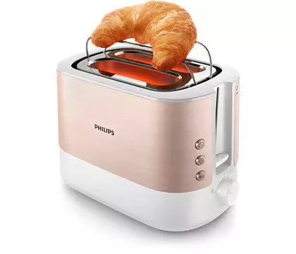 Philips Viva 2 Slots Toaster Rose Gold HD2637/11