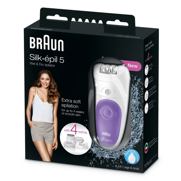 Braun Silk-épil 5 5-541 – Wet & Dry Cordless Epilator 4210201114871