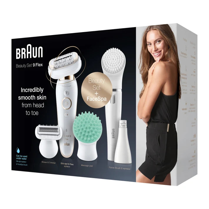 Braun Silk-épil 9 Flex SES9300 Beauty Set Wet & Dry Epilator 4210201236818
