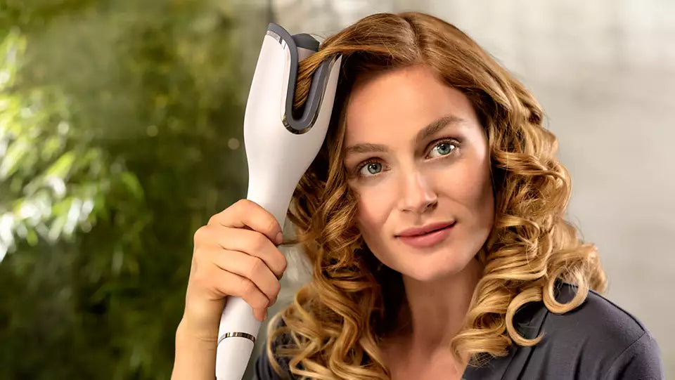 Philips Auto Curler & Heated straightener brush BHH888/03