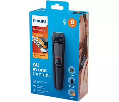 Philips Multi Body Groomer series 3000 6-in-1, Face MG3710/33