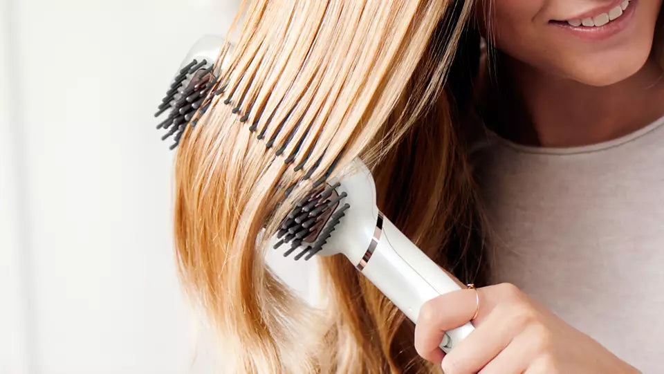 Philips Auto Curler & Heated straightener brush BHH888/03