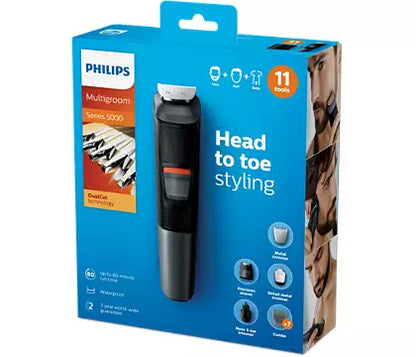 Philips Body Groomer series 5000 11-in-1, Face, Hair and Body MG5730/33