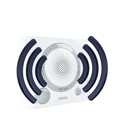 Sleep Therapy Sound Machine with 8 High-Fidelity Soothing Sounds for Sleep, Anxiety, Stress Relief, Battery or Adapter Power, 3 Auto-Off Timer Options