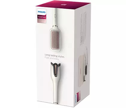 Philips Auto Curler & Heated straightener brush BHH888/03