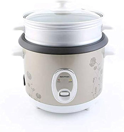 KRYPTON 1 Liter Metal Rice Cooker