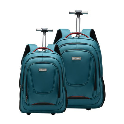 Stargold Unisex Water Resistant Multipurpose Rolling Backpack Wheeled 18 Inches Trolley Backpack SG-BPT91