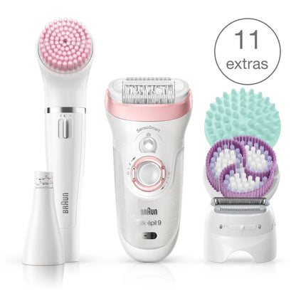 Braun Silk-épil Beauty Set 9 9/985 BS Wet & Dry Epilator 4210201225898