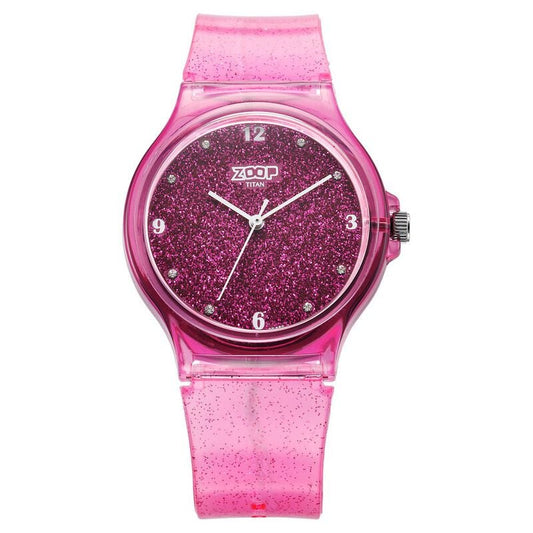 Titan Zoop Glitter Quartz Analog Kids Watch 26030PP03