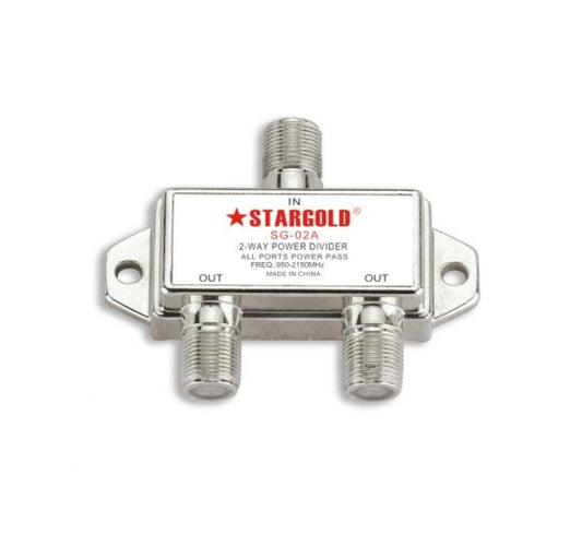 Stargold TV Cable Splitter 1/2 SG-02A