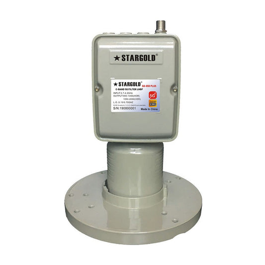 Stargold C Band Satellite LNB With 5G Filter High Performance Anti Wimax C BAND LNB F, Image Rejection 45 DB SG-850 PLUS