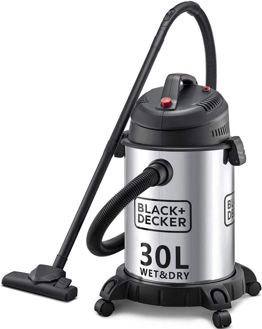 Black+Decker Wet & Dry Vacuum Cleaner 1610W 30L WV1450-B6