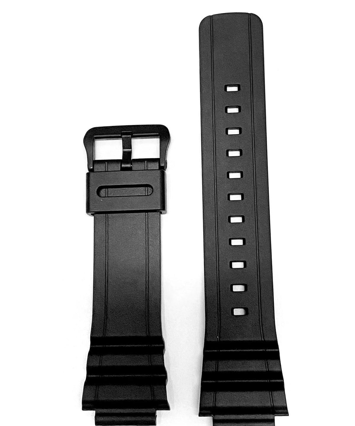 Casio Resin Band Watch Strap 26mm Original Black CST10516292