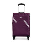 VIP VERONA 59cm 4 Wheel Cabin Luggage Trolley Purple VERONA59PR