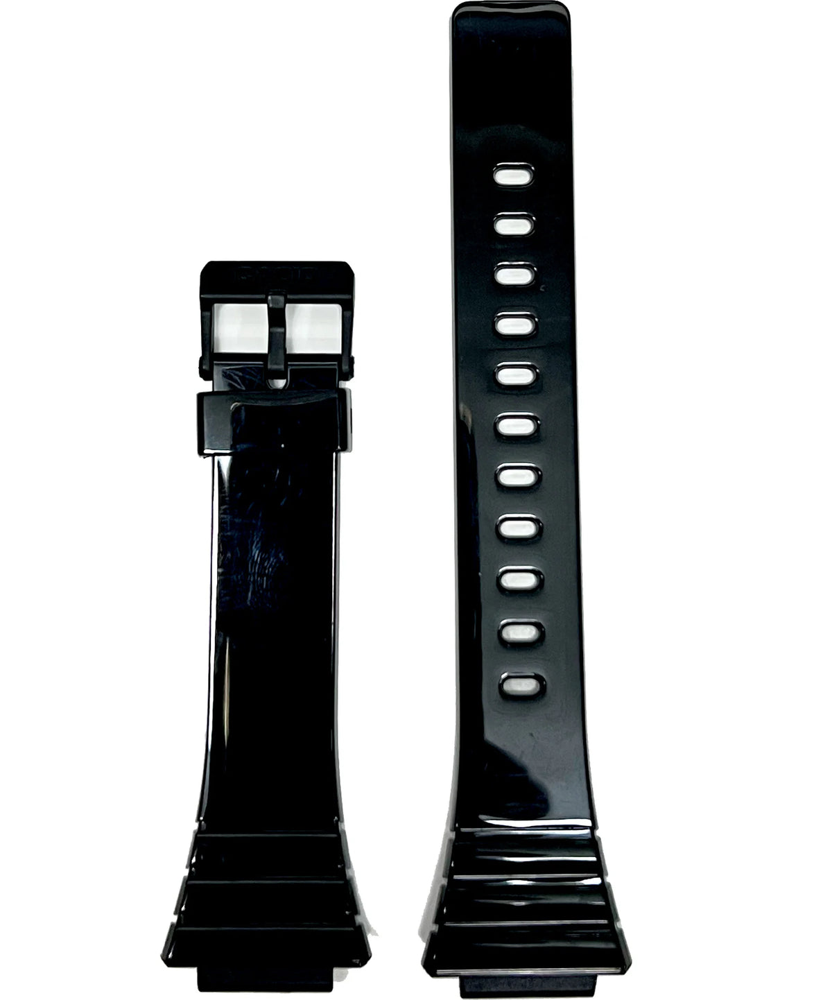 Casio Resin Band Watch Strap 28mm Original Black CST10435844