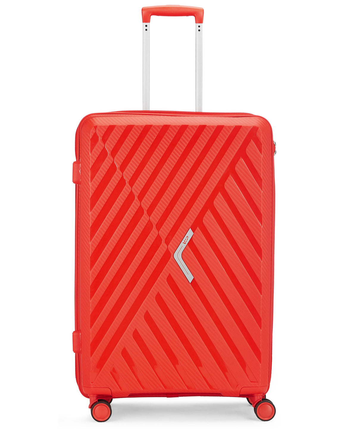 VIP 4 Wheel Hard Casing Trolley 65cm Red XLITE65RED