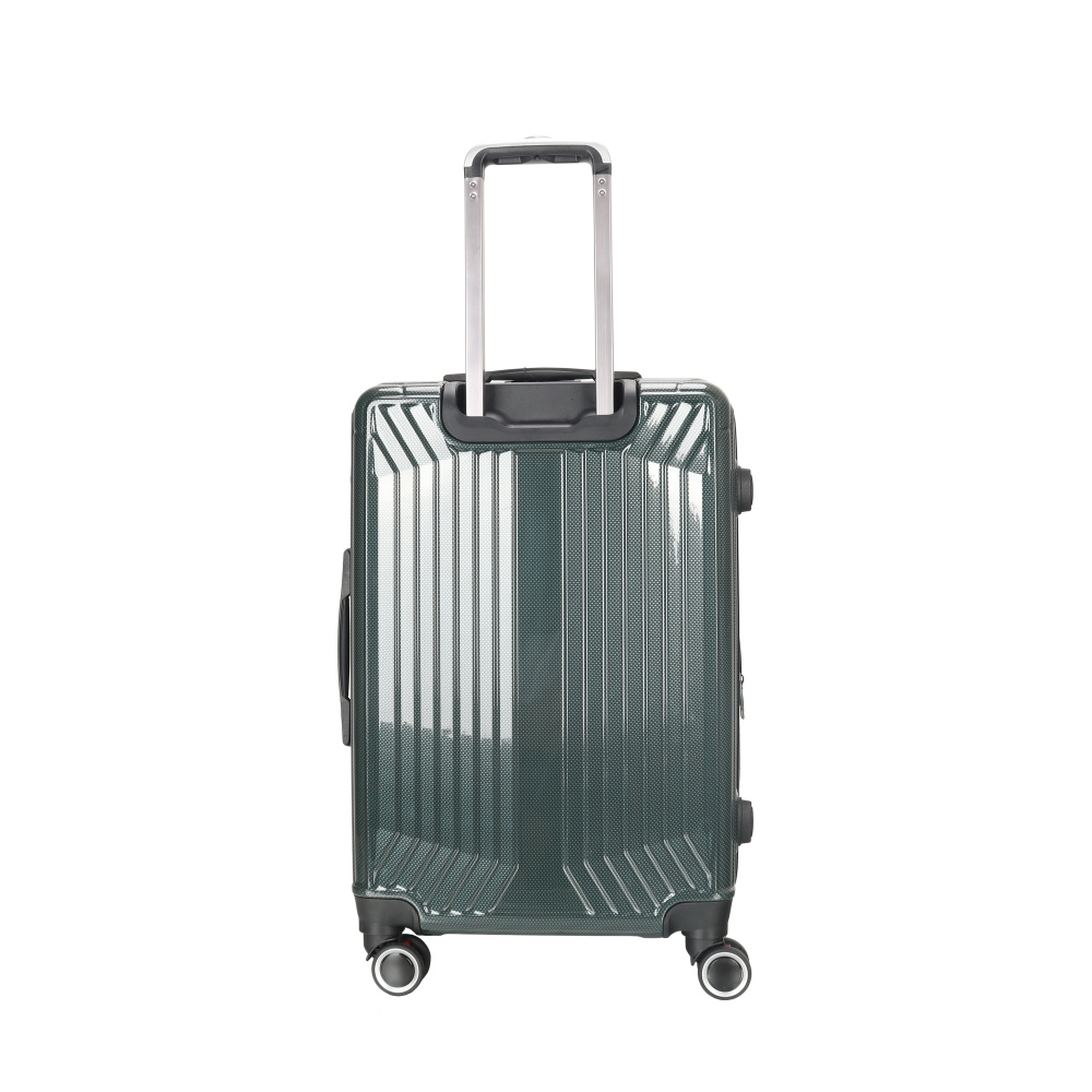 STARGOLD Luggage Trolley 3 PCS Set TPC Hardside 360° Rotational Wheels And TPC Lockable Travel Suitcase, SG-TPC41
