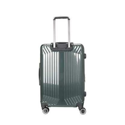 STARGOLD Luggage Trolley 3 PCS Set TPC Hardside 360° Rotational Wheels And TPC Lockable Travel Suitcase, SG-TPC41