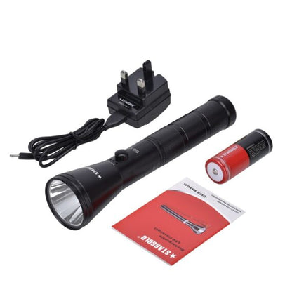 Stargold Emergency Torch Light Rechargeable LED Flashlight Set Of 2 SG-I20