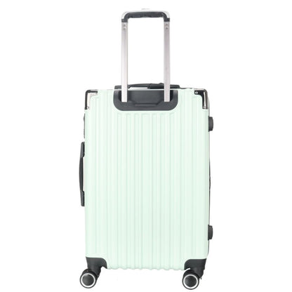 STARGOLD Luggage Trolley 3 PCS Set TPC Hardside 360° Rotational Wheels And TPC Lockable Travel Suitcase, SG-TPC43 Fruit Green