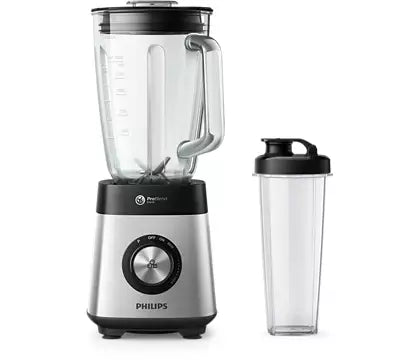 Philips Series 5000 Blender ProBlend Tech 1000W 2L Glass Jar HR3573/91