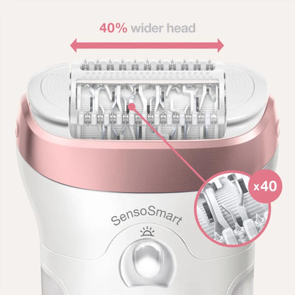 Braun Silk-épil 9-720 Wet & Dry Epilator with 4 extras incl. shaver head 4210201285342