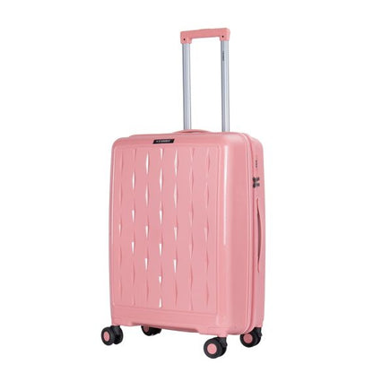 STARGOLD Luggage Trolley PP HardSide 3 PCS Set Suitcase Bag With TSA Lock 360° Rotating Wheels Travel Suitcase, SG-PP67