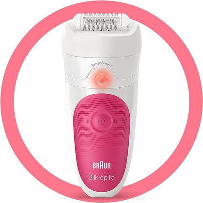 Braun Silk epil 5 SE 5-513 - Wet & Dry 2 in 1 Starter Set Cordless Epilator 4210201236368