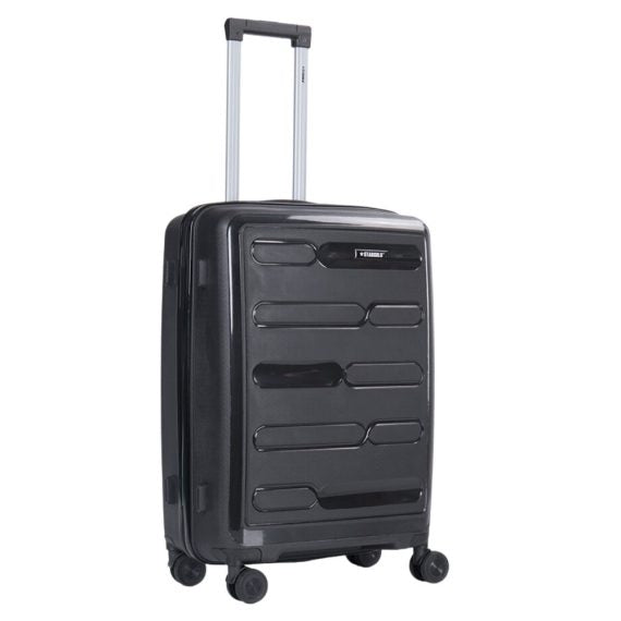STARGOLD PP Hard Side Luggage Trolley Black Set OF 3 Pieces Bag 360° Double Spinner Wheels With TSA Lock, SG-PP65