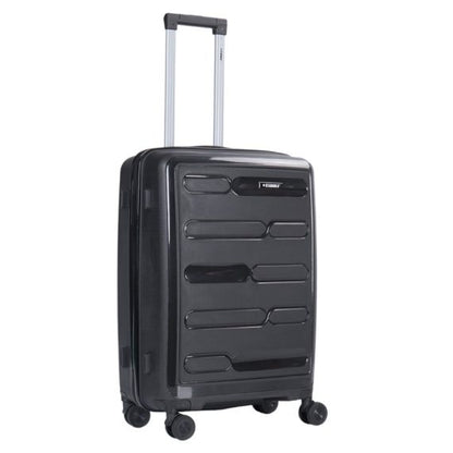 STARGOLD PP Hard Side Luggage Trolley Black Set OF 3 Pieces Bag 360° Double Spinner Wheels With TSA Lock, SG-PP65