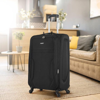 Starlife Luggage Trolley Set Of 4 PCS Polyester Fabric Suitcase With Rotational Wheels SL-TR4