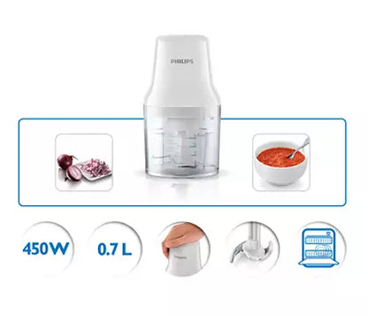 Philips Chopper Daily White 3 Pin - HR1393/01