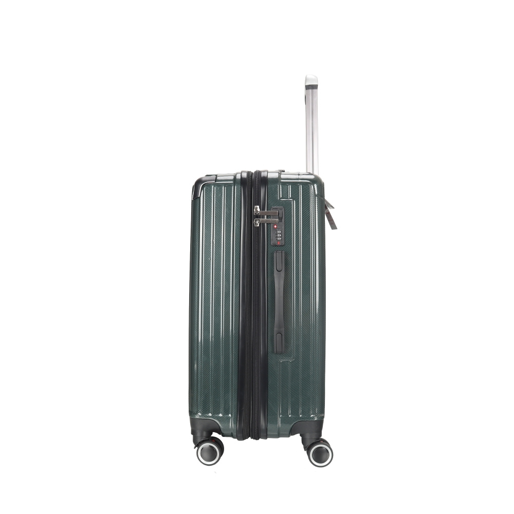STARGOLD Luggage Trolley 3 PCS Set TPC Hardside 360° Rotational Wheels And TPC Lockable Travel Suitcase, SG-TPC41
