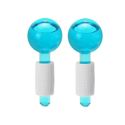 Ice Ball Facial Massager Face Roller and Crystal Eye Massager