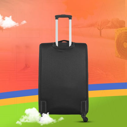 Starlife Luggage Trolley Set Of 4 PCS Polyester Fabric Suitcase With Rotational Wheels SL-TR4