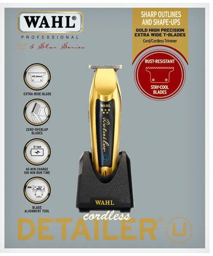 Wahl Detailer Gold Lithium Cordless Trimmer WA- 3023227