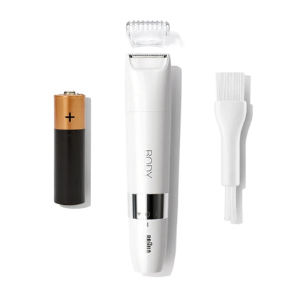 Braun Body Mini Trimmer BS1000 Wet & Dry with trimming comb, white 4210201330073