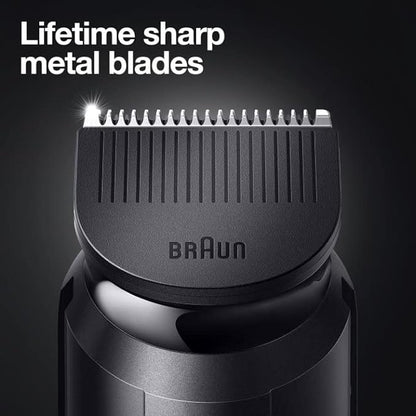 Braun SK3300 4-in-1 Face & Head Trimmer Body Groomer Kit with Gillette Razor 4210201418252