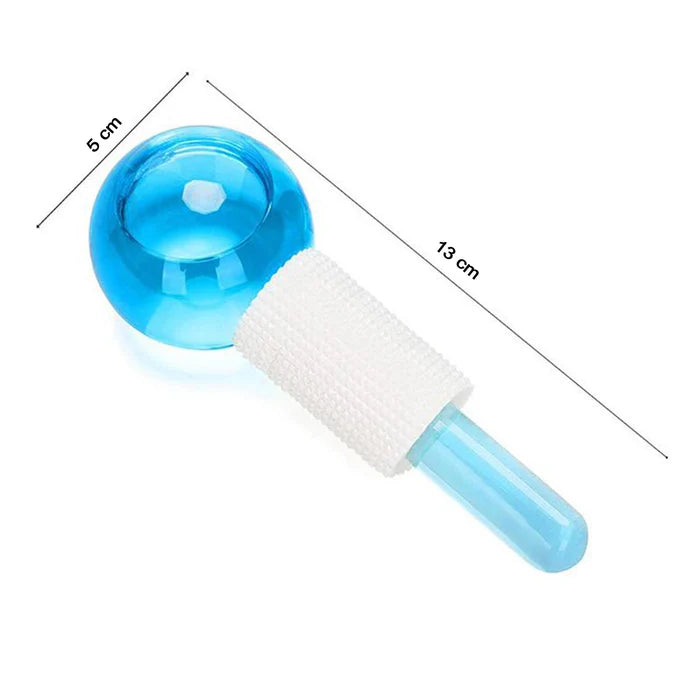 Ice Ball Facial Massager Face Roller and Crystal Eye Massager