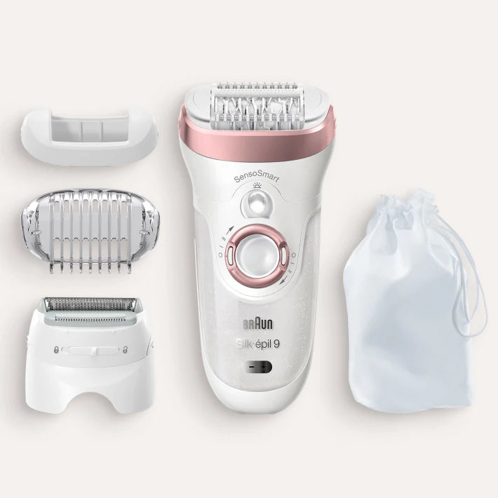 Braun Silk-épil 9-720 Wet & Dry Epilator with 4 extras incl. shaver head 4210201285342