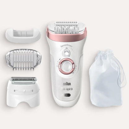 Braun Silk-épil 9-720 Wet & Dry Epilator with 4 extras incl. shaver head 4210201285342