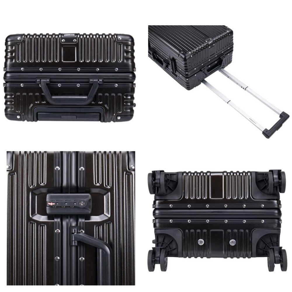 STARGOLD Luggage Trolley TPC Hardside Suitcase 360° Rotating Wheels And TSA Lock Travel Luggage, SG-TPC37