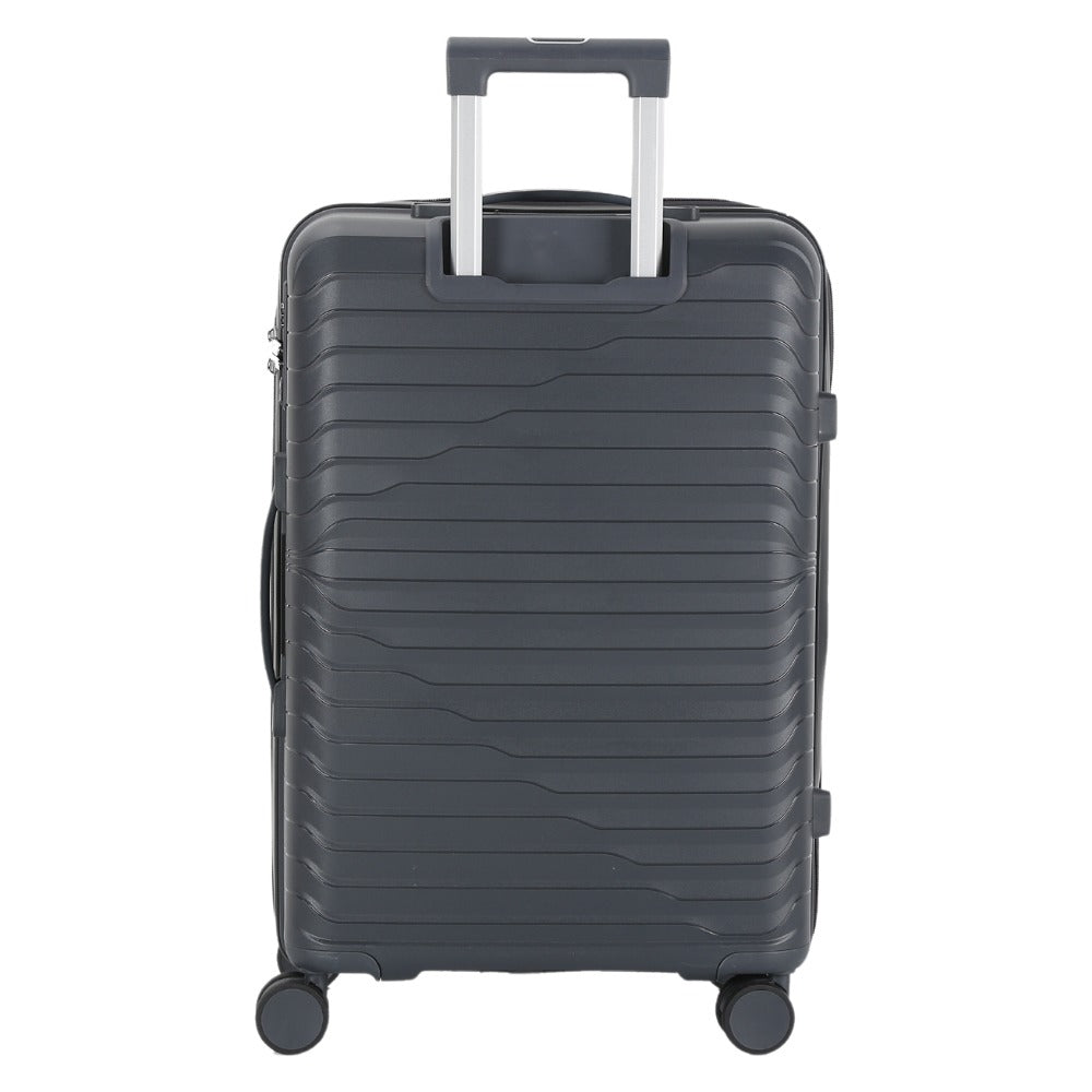 Viptour PP Hard Side Luggage Trolley 3 Pieces Set VT-PP408 Dark Grey