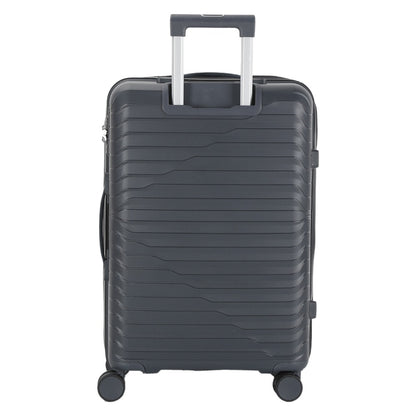 Viptour PP Hard Side Luggage Trolley 3 Pieces Set VT-PP408 Dark Grey
