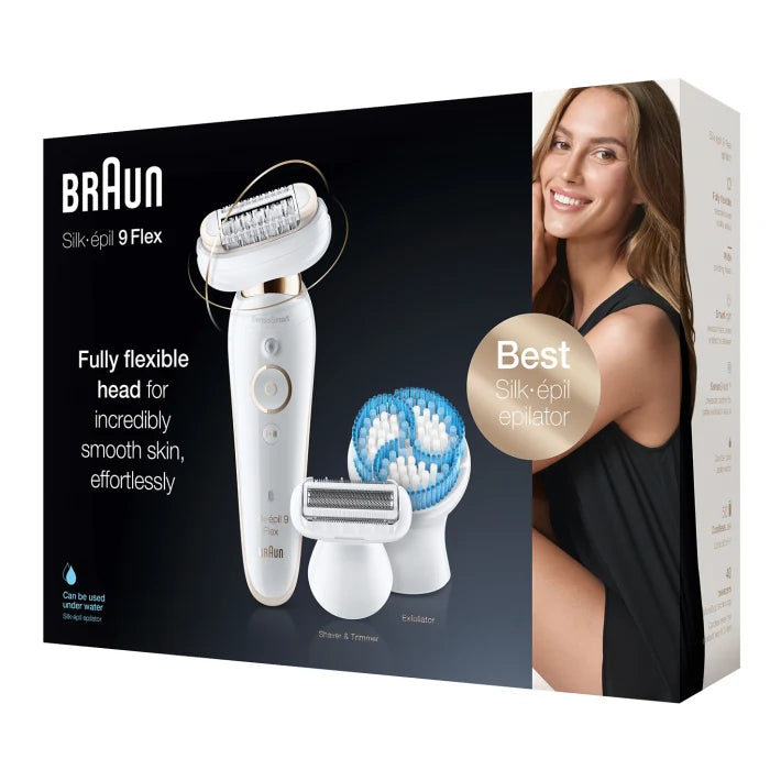 Braun Silk-épil 9 Flex 9010 Wet & Dry Epilator 4210201235019