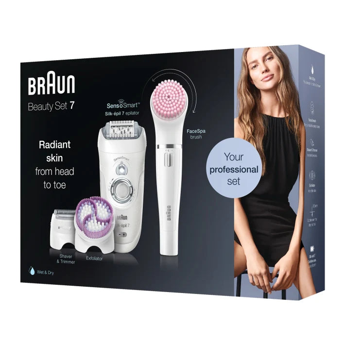 Braun Silk-épil Beauty Set 7 7/885 BS Wet & Dry Epilator 4210201225935